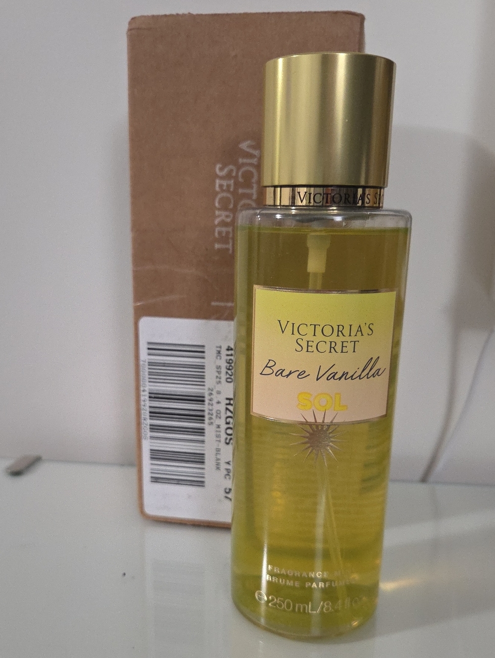 EUC Victoria's Secret BARE VANILLA SOL